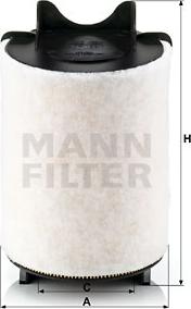 Mann-Filter C 14 130/1 - Hava filtri furqanavto.az