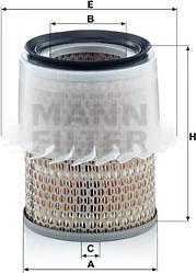 Mann-Filter C 16 148 - Hava filtri furqanavto.az
