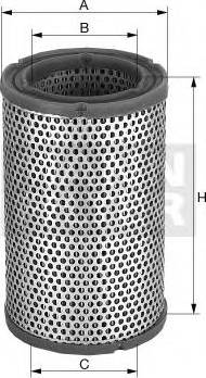 Mann-Filter C 18 360/1 - Hava filtri furqanavto.az