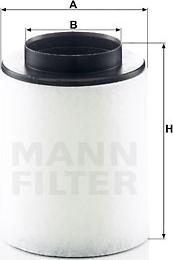 Mann-Filter C 17 023 - Hava filtri furqanavto.az