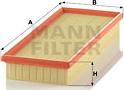 Mann-Filter C 39 160/1 - Hava filtri furqanavto.az