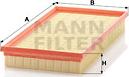 Mann-Filter C 34 100 - Hava filtri furqanavto.az