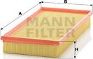 Mann-Filter C 35 124 - Hava filtri furqanavto.az