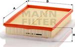 Mann-Filter C 30 125/2 - Hava filtri furqanavto.az