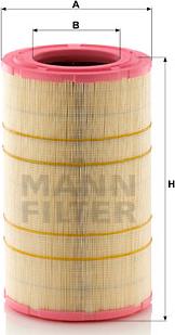 Mann-Filter C 32 1700/2 - Hava filtri furqanavto.az