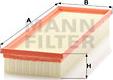 Mann-Filter C 37 100 - Hava filtri furqanavto.az