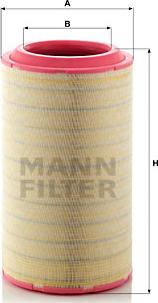 Mann-Filter C 37 2680/2 - Hava filtri furqanavto.az