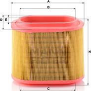 Mann-Filter C 24 196 - Hava filtri furqanavto.az