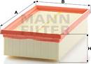 Mann-Filter C 2485/1 - Hava filtri furqanavto.az