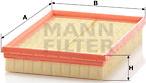 Mann-Filter C 2667/1 - Hava filtri furqanavto.az