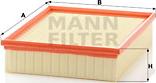 Mann-Filter C 26 168/2 - Hava filtri furqanavto.az