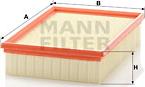 Mann-Filter C 28 136/1 - Hava filtri furqanavto.az