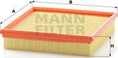 Mann-Filter C 2290 - Hava filtri furqanavto.az