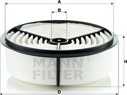 Mann-Filter C 2262 - Hava filtri furqanavto.az