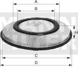 Mann-Filter C 2722 - Hava filtri furqanavto.az