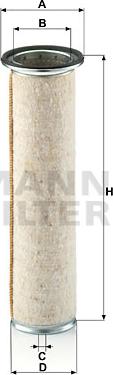 Mann-Filter CF 930 - İkinci Hava Filtri furqanavto.az