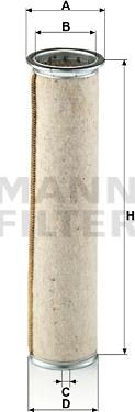 Mann-Filter CF 923 - İkinci Hava Filtri furqanavto.az