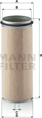 Mann-Filter CF 1610 - İkinci Hava Filtri furqanavto.az