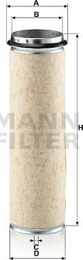 Mann-Filter CF 1200 - İkinci Hava Filtri furqanavto.az