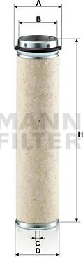 Mann-Filter CF 800 - İkinci Hava Filtri furqanavto.az