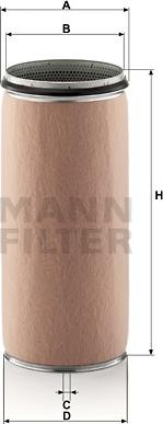 Mann-Filter CF 2100/1 - İkinci Hava Filtri furqanavto.az