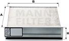 Mann-Filter CU 42 002 - Filtr, daxili hava furqanavto.az