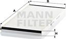Mann-Filter CU 6076 - Filtr, daxili hava furqanavto.az