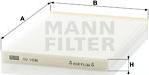Mann-Filter CU 1936 - Filtr, daxili hava furqanavto.az