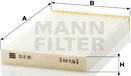 Mann-Filter CU 15 001 - Filtr, daxili hava www.furqanavto.az