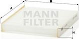 Mann-Filter CU 16 001 - Filtr, daxili hava furqanavto.az