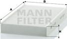 Mann-Filter CU 1629 - Filtr, daxili hava furqanavto.az