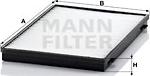 Mann-Filter CU 3943 - Filtr, daxili hava furqanavto.az