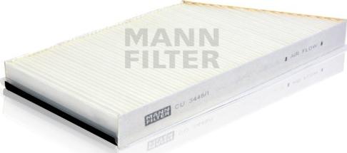 Mann-Filter CU 3448/1 - Filtr, daxili hava furqanavto.az