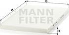 Mann-Filter CU 3562 - Filtr, daxili hava furqanavto.az