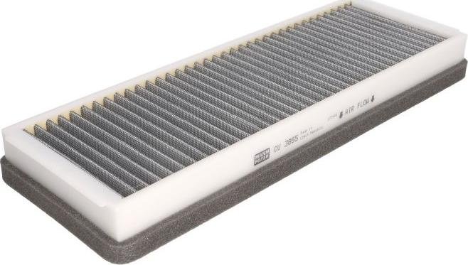 Mann-Filter CU 3855 - Filtr, daxili hava furqanavto.az