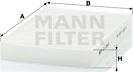 Mann-Filter CU 2945 - Filtr, daxili hava www.furqanavto.az