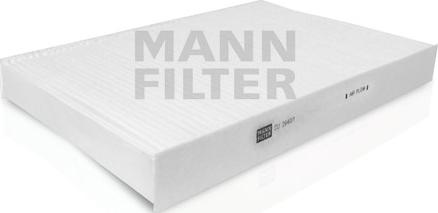 Mann-Filter CU 2940/1 - Filtr, daxili hava furqanavto.az