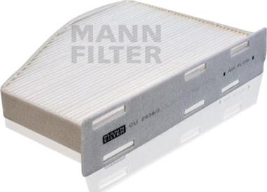 Mann-Filter CU 2939/2 - Filtr, daxili hava furqanavto.az