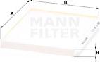 Mann-Filter CU 24 013 - Filtr, daxili hava furqanavto.az