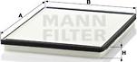 Mann-Filter CU 2530 - Filtr, daxili hava furqanavto.az