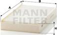 Mann-Filter CU26004 - Filtr, daxili hava furqanavto.az