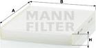 Mann-Filter CU 26 001 - Filtr, daxili hava www.furqanavto.az