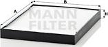 Mann-Filter CU 2634 - Filtr, daxili hava furqanavto.az
