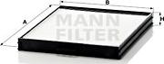Mann-Filter CU 2628 - Filtr, daxili hava furqanavto.az