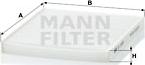 Mann-Filter CU 2026 - Filtr, daxili hava furqanavto.az