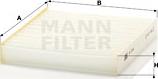 Mann-Filter CU 2145 - Filtr, daxili hava furqanavto.az