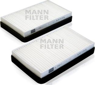 Mann-Filter CU 2106/1-2 - Filtr, daxili hava www.furqanavto.az