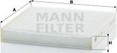 Mann-Filter CU 21 003 - Filtr, daxili hava furqanavto.az