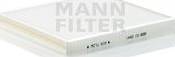 Mann-Filter CU2841 - Filtr, daxili hava furqanavto.az