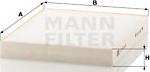 Mann-Filter CU 23 003 - Filtr, daxili hava furqanavto.az